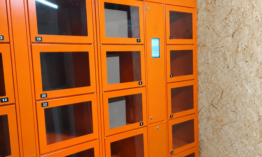 Автоматический постамат с заказами
